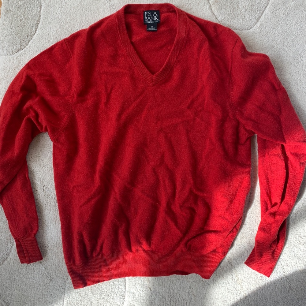 Jos A. Bank cashmere sweater